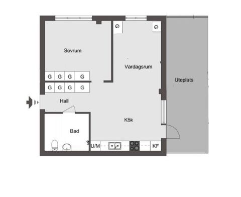 Bostadsrätt, Ekebyvägen 32, Ekeby, Vallentuna