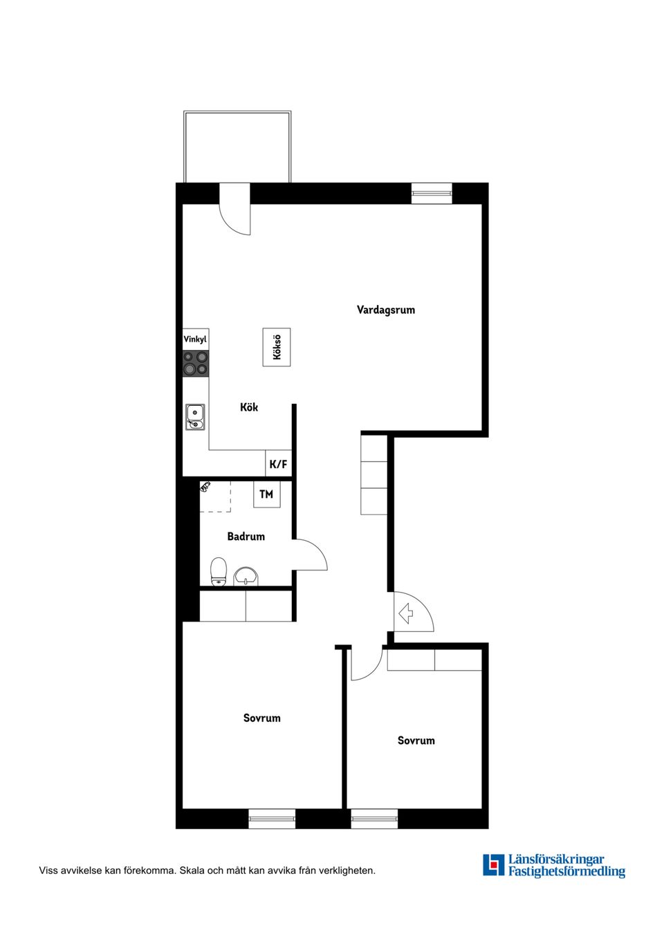 Bostadsrätt, Ringvägen 11A, vån 6/6, Zinkensdamm, Stockholm
