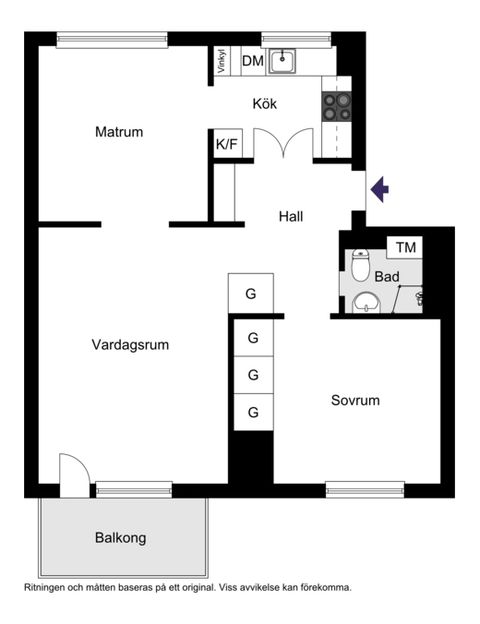 Bostadsrätt, Kalmgatan 28, Hammarbyhöjden, Johanneshov, Stockholm