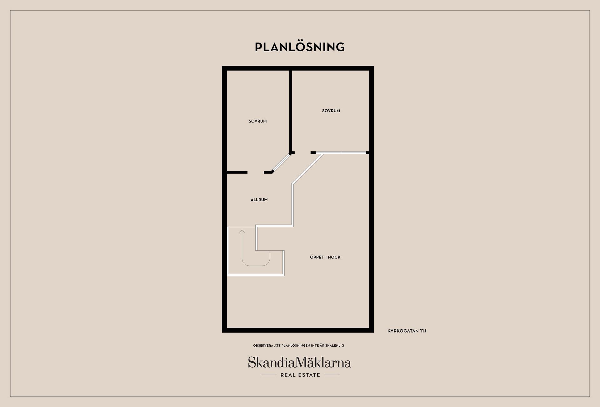 Bostadsrätt, Kyrkogatan 11J, Tunafors, Eskilstuna