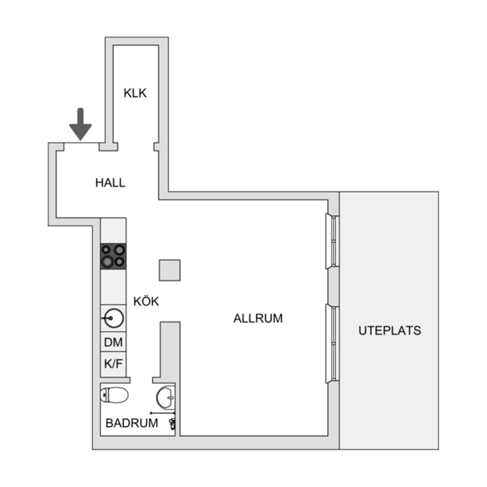Bostadsrätt, Bergsundsgatan 16, Södermalm - Hornstull, Stockholm