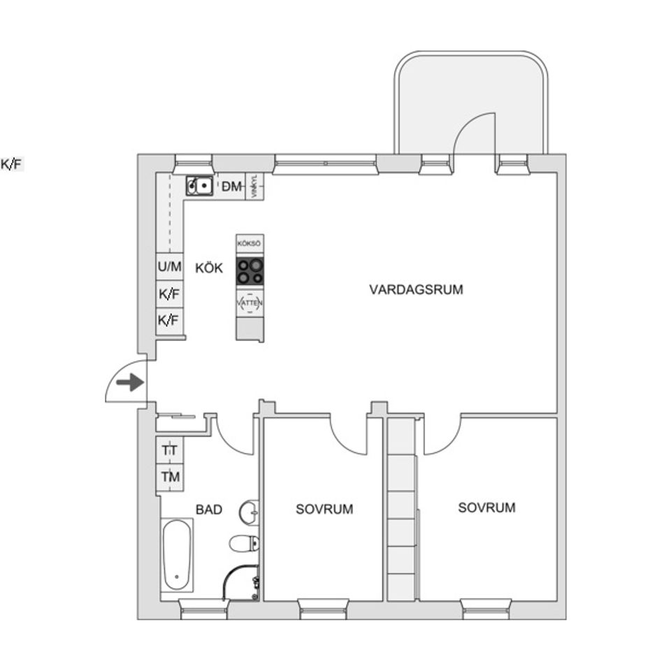 Bostadsrätt, Sörhallstorget 27, Eriksberg, Göteborg