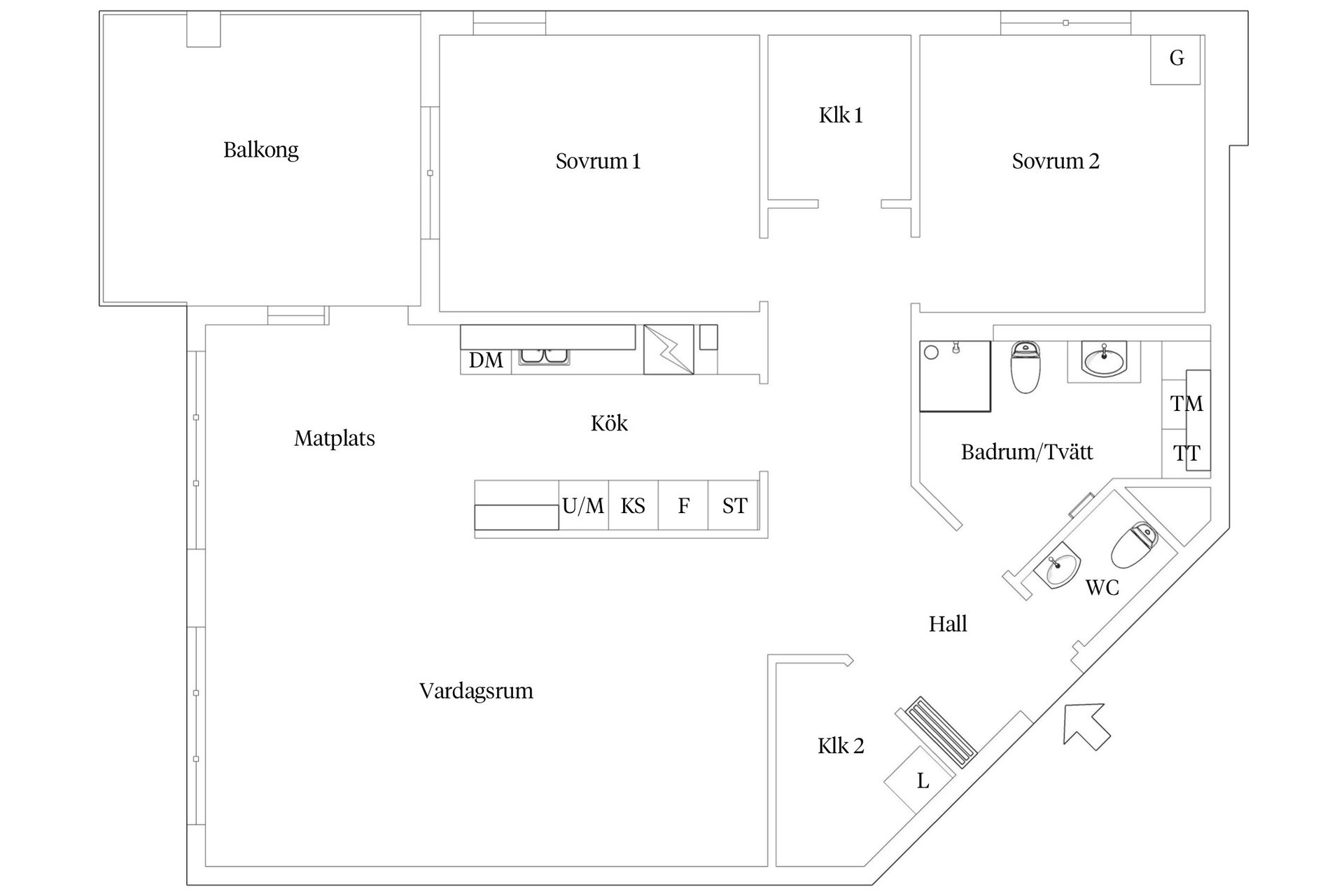 Bostadsrätt, Strandpromenaden 22, Strandstaden, Lomma
