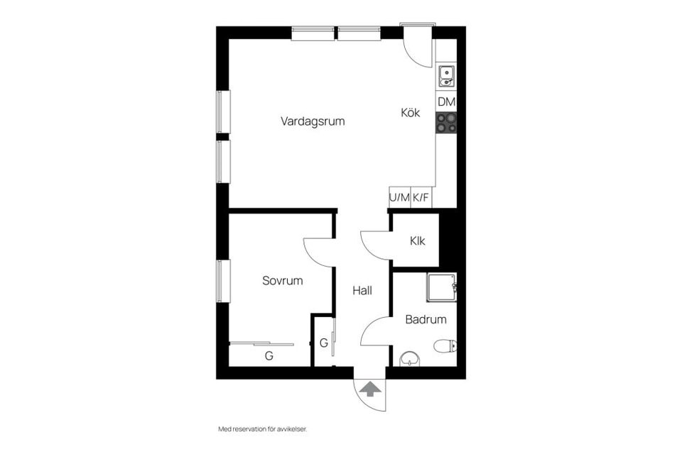 Bostadsrätt, Rodhes Väg 2, Söder/centrum, Varberg