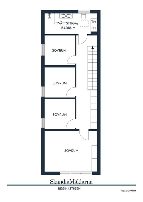 Radhus, Reginastigen 23B, Glömsta, Huddinge