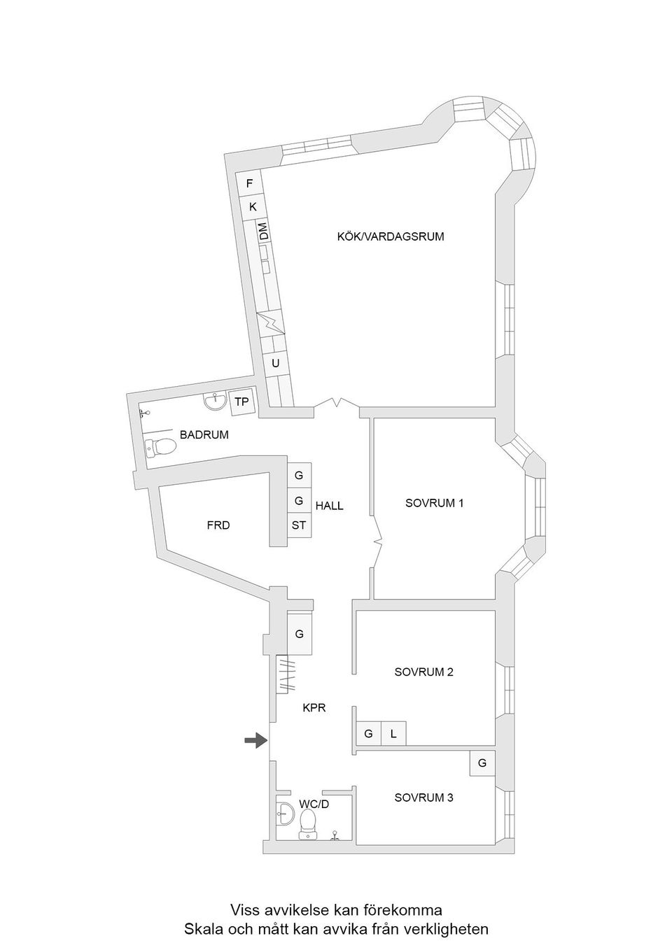 Bostadsrätt, Karlsgatan 4, Centrum/Östermalm, Västerås
