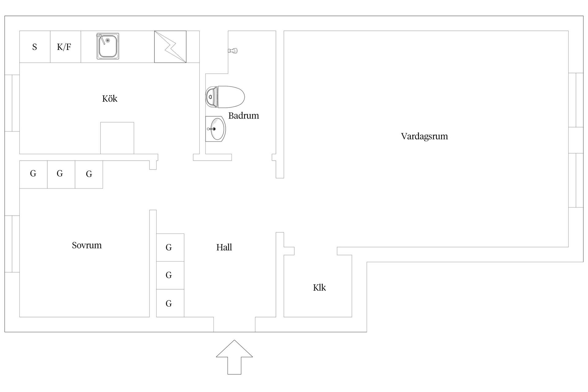 Bostadsrätt, Lambergsgatan 1A, Övre Eriksberg, Göteborg