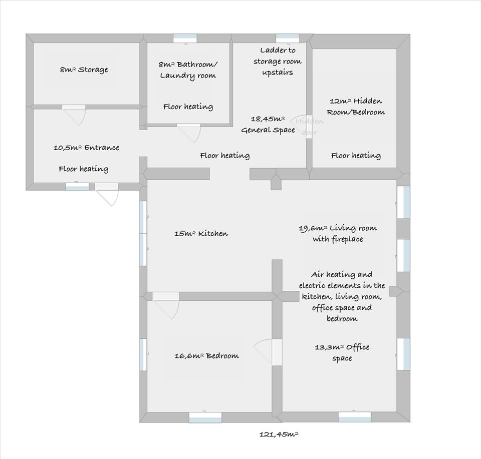 Villa, Vigge 539, Vigge, Berg