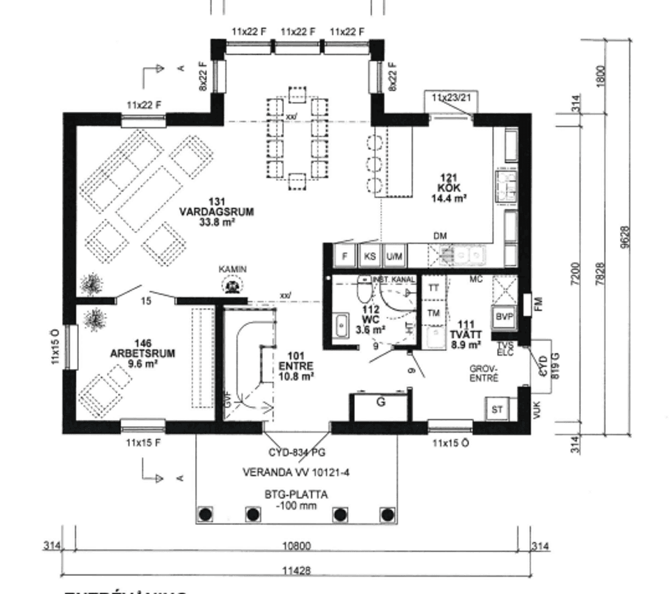 Villa, Enebobacken 9, Alster, Karlstad