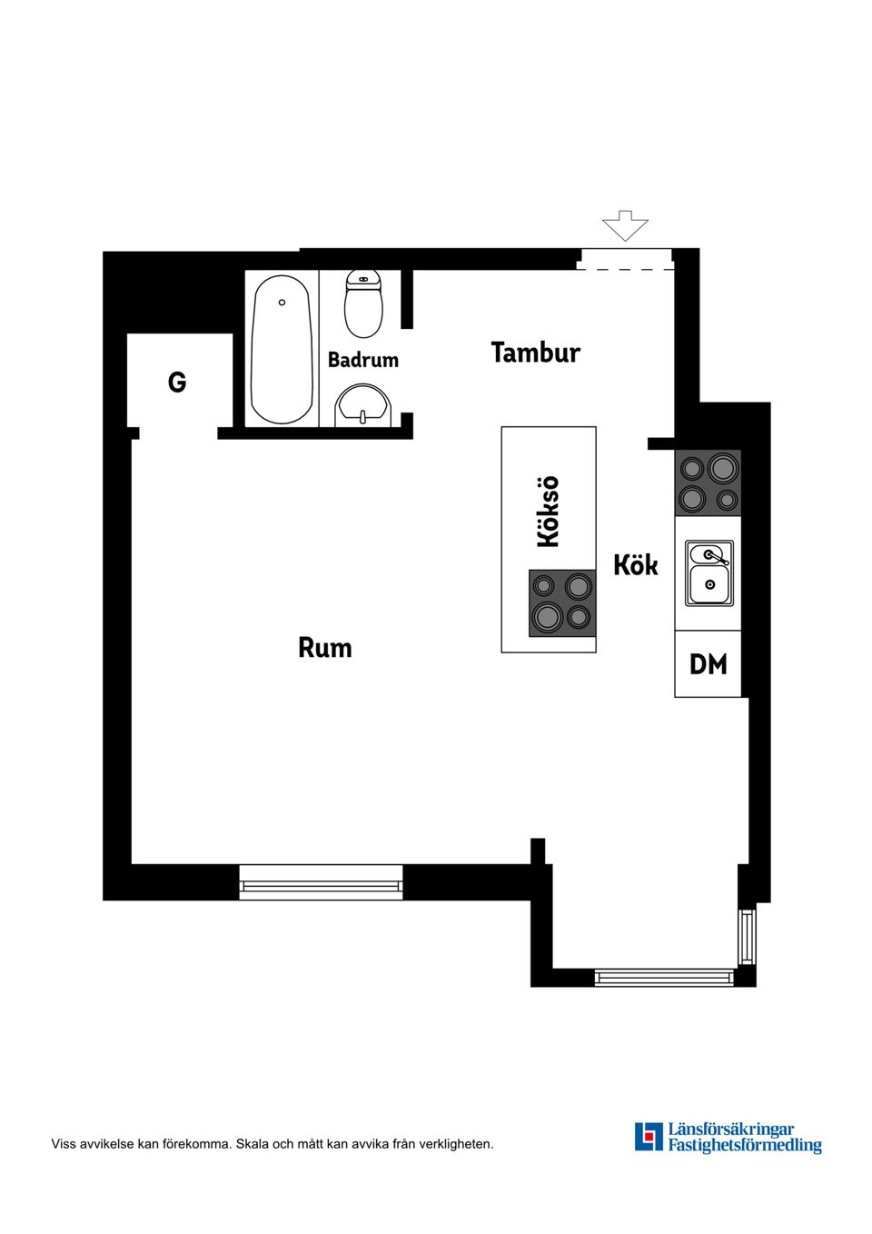 Bostadsrätt, Kocksgatan 40, SoFo, Stockholm