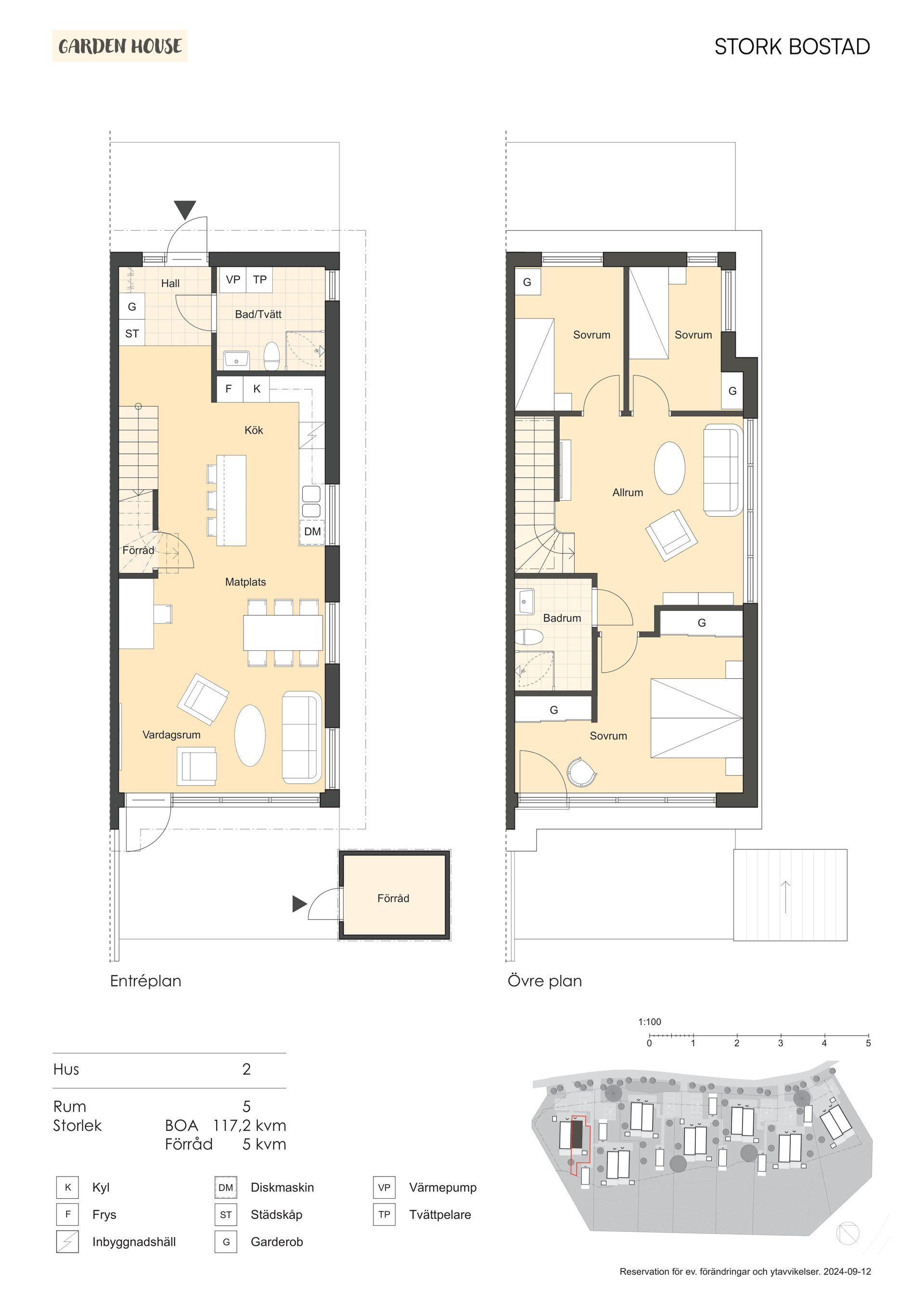 Bostadsrätt, Radhus, Åbroddsvägen 28B, Kummelnäs, Nacka