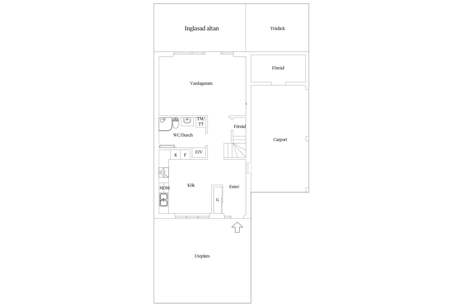 Bostadsrätt, Maria Nilsdotters väg 95, Östra Lugnet, Växjö