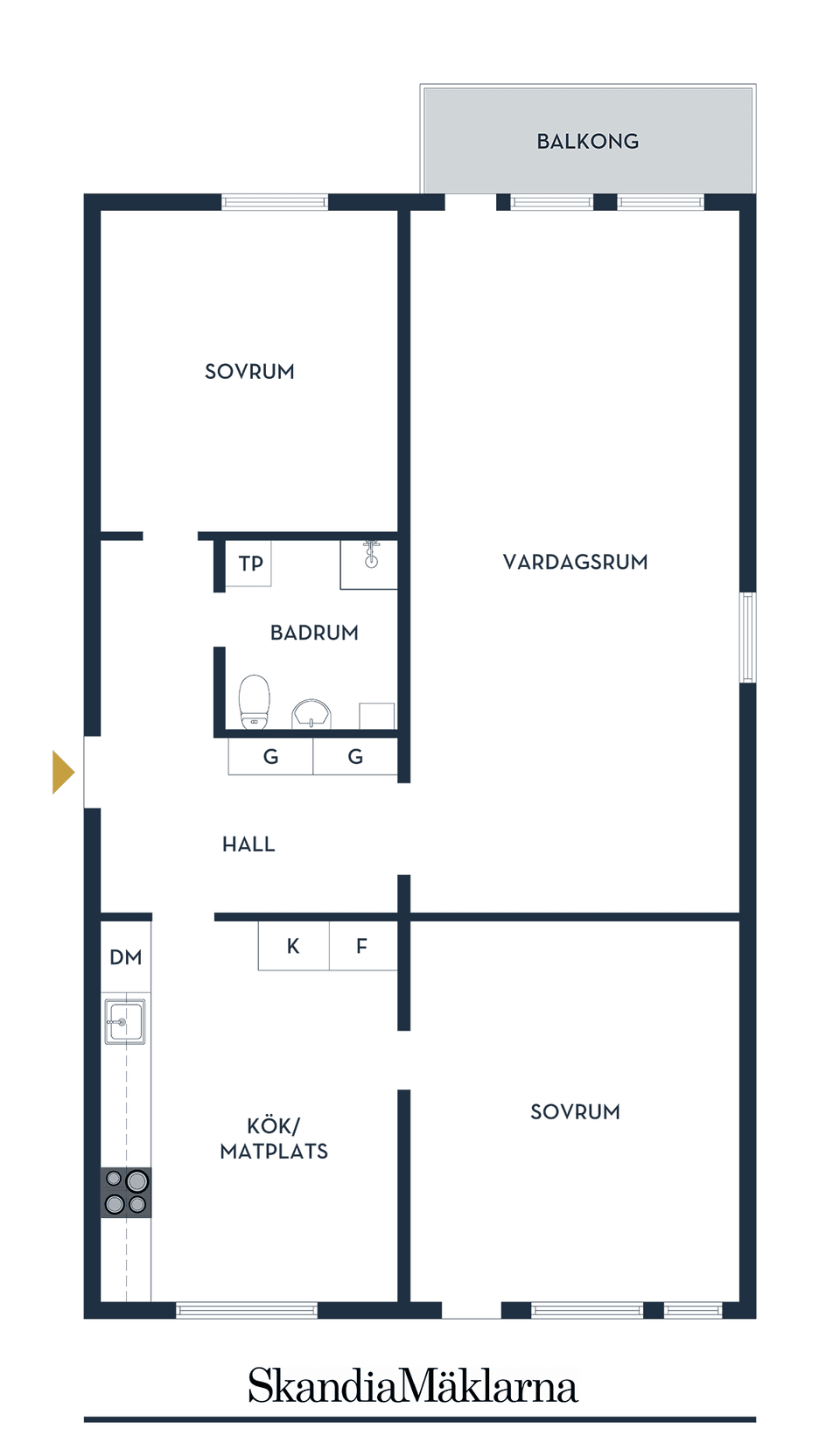 Bostadsrätt, Idungatan 33, Sigtuna