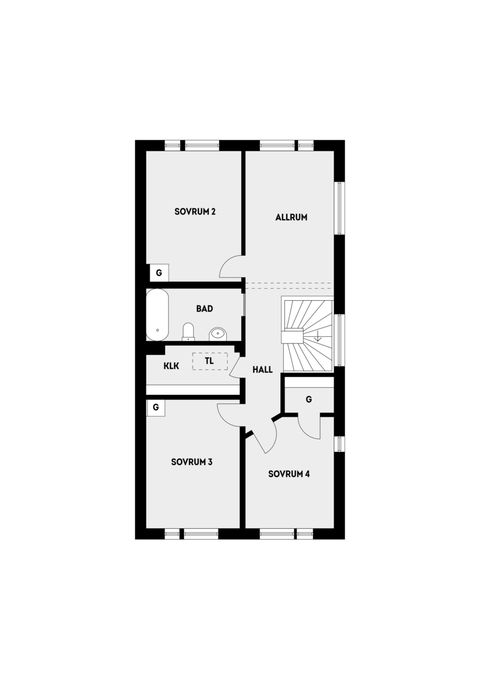 Radhus, Lövhagsvägen 23, Ullna Strand, Arninge, Täby