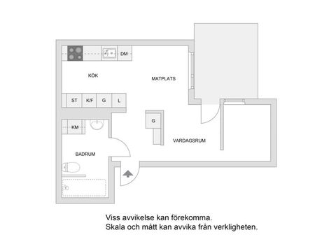Bostadsrätt, Hamngatan 22D, Centrala Sundbyberg, Sundbyberg