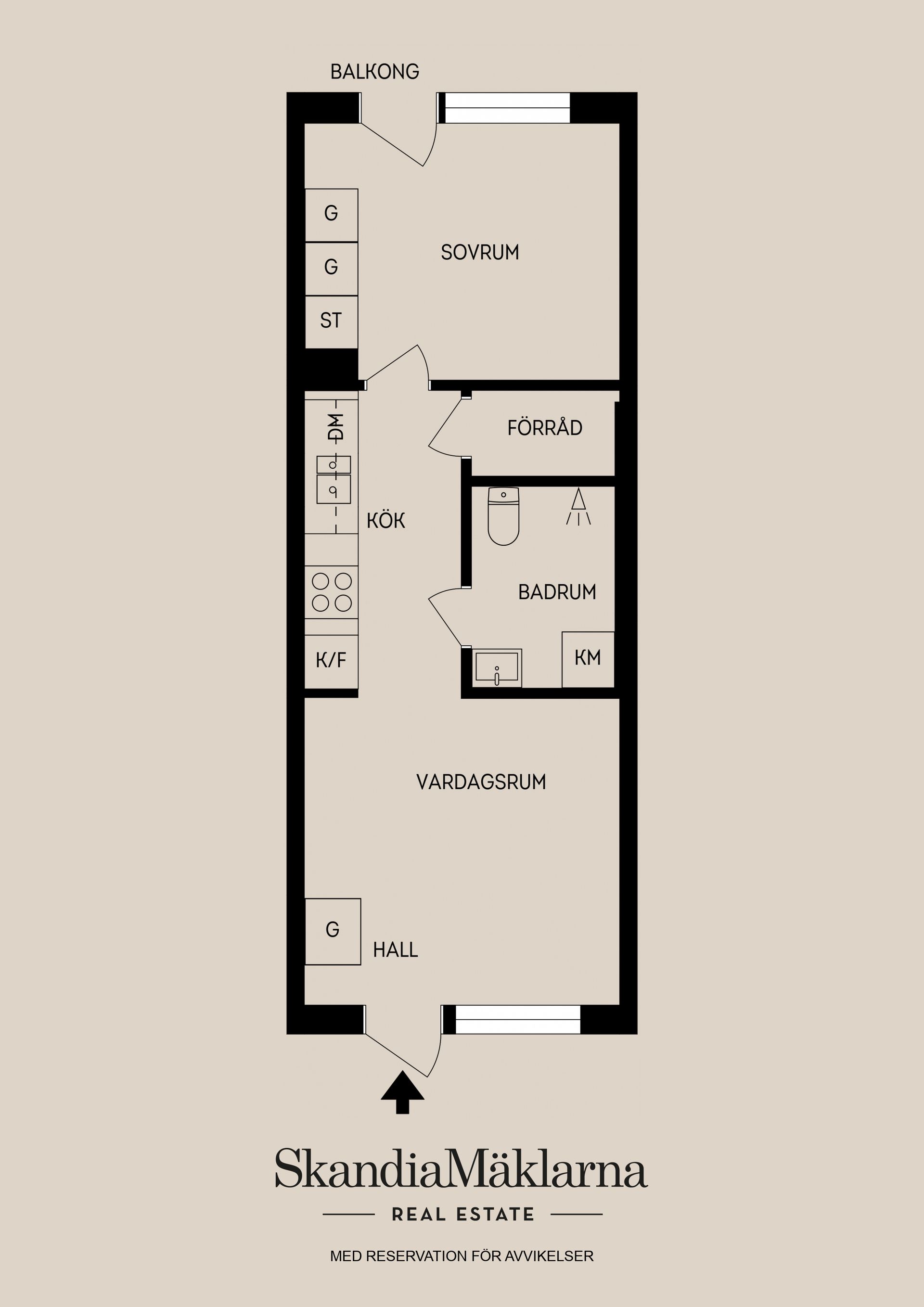 Bostadsrätt, Leopoldsgatan 19, Nyby, Uppsala