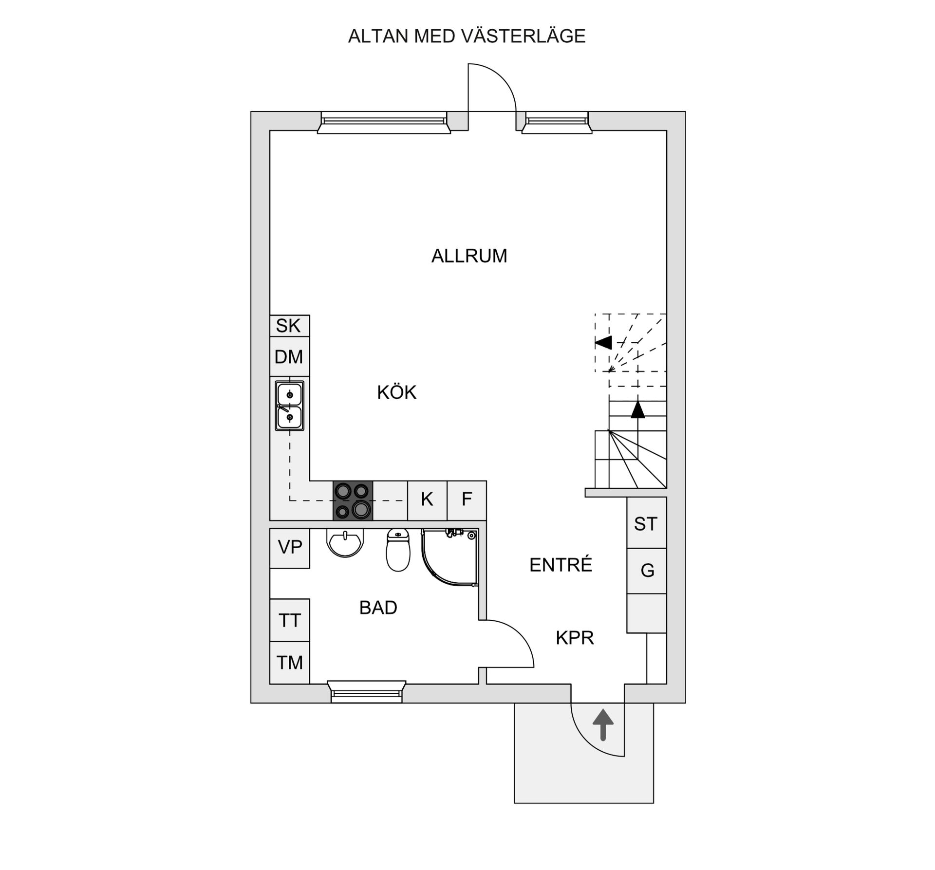Bostadsrätt, Televägen 12K, Morö Backe, Skellefteå