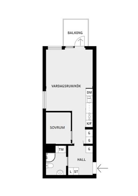 Bostadsrätt, Smidesvägen 10C, Åby Ängar, Vallentuna