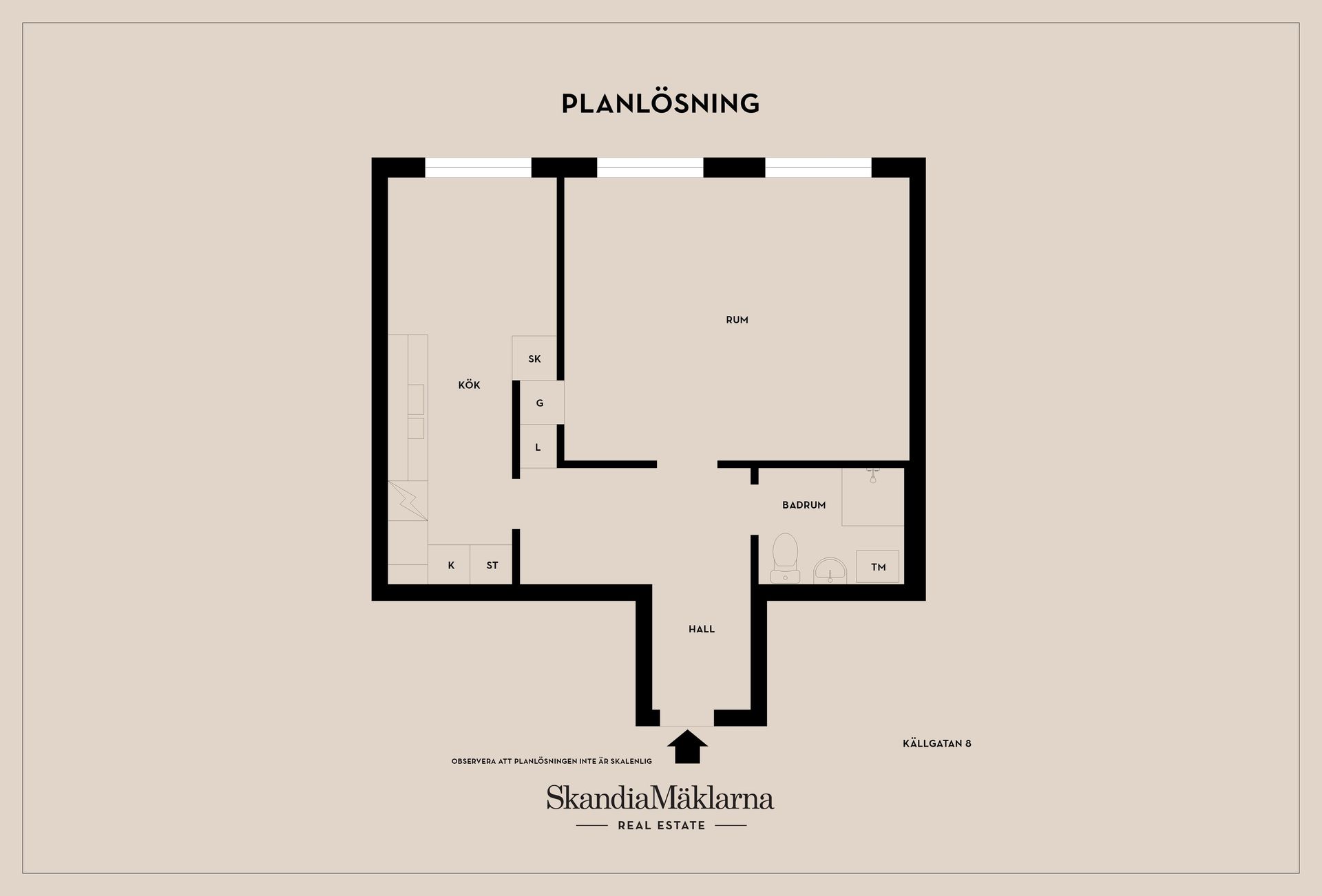 Bostadsrätt, Källgatan 8, Nyfors, Eskilstuna