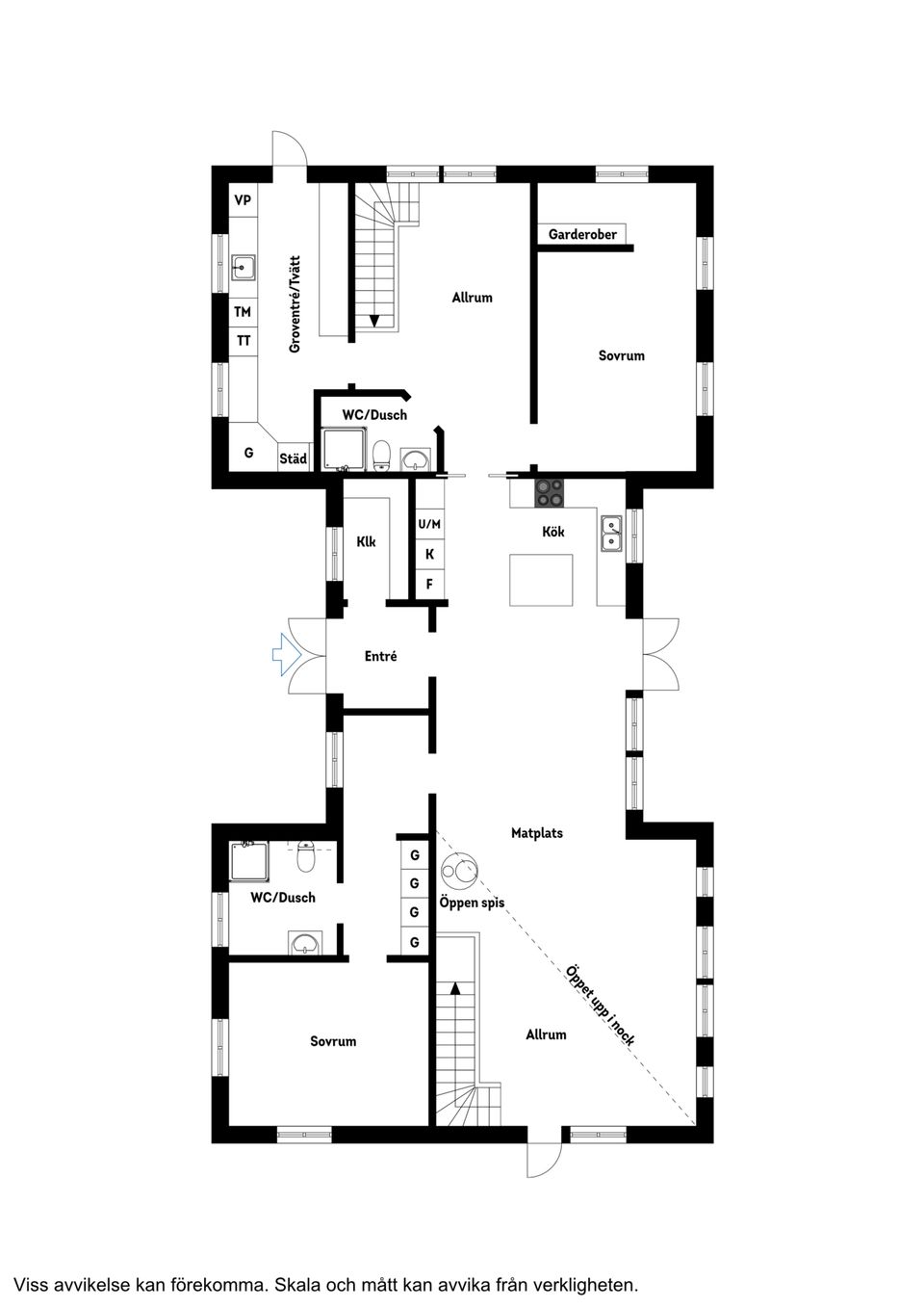 Villa, Skavarp Hästhagen 1, Ydre