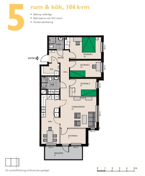 Bostadsrätt, Grindtorps skolgränd 26, 2 tr, Täby Centrum, Täby