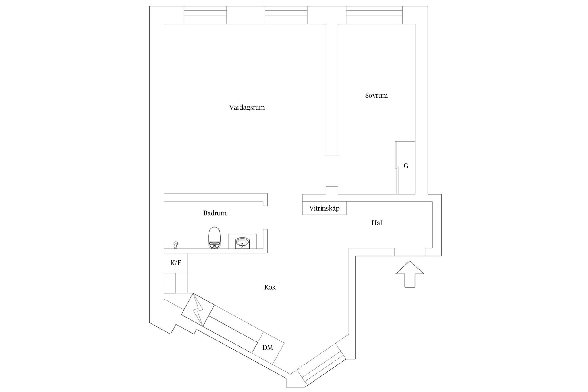 Bostadsrätt, Ejdergatan 2C, Bagaregården, Göteborg