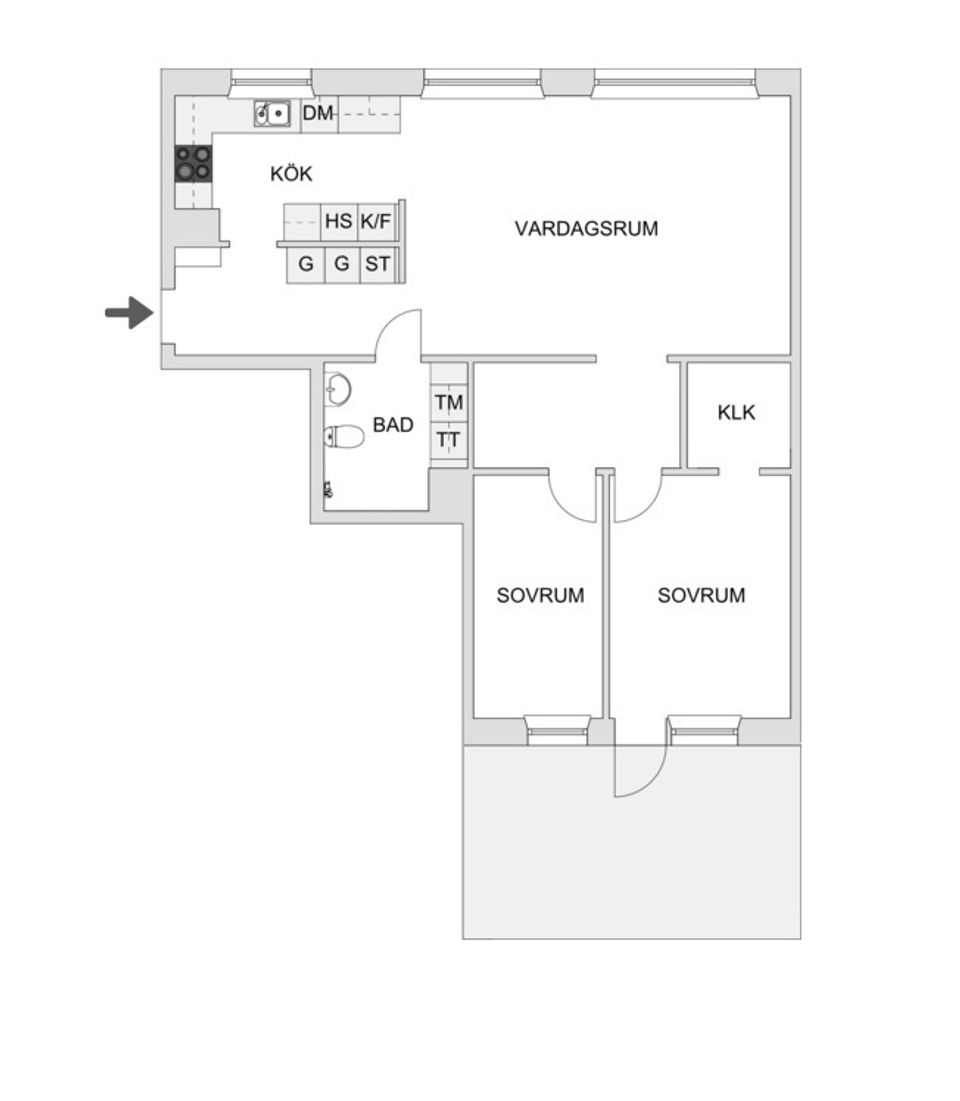 Bostadsrätt, Ågesta broväg 58, Farsta, Stockholm