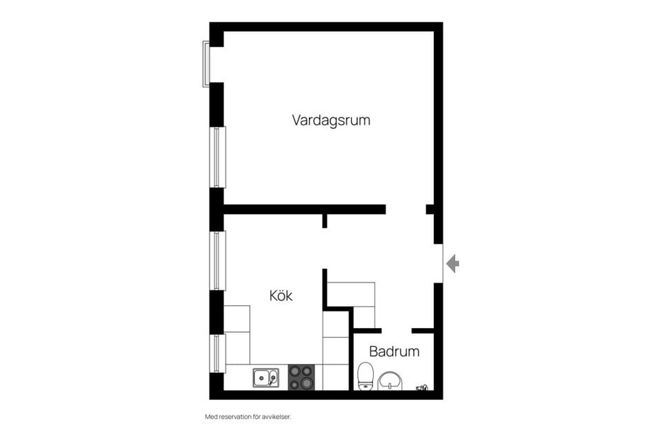 Bostadsrätt, Norra Sjöbogatan 11, Sjöbo, Borås