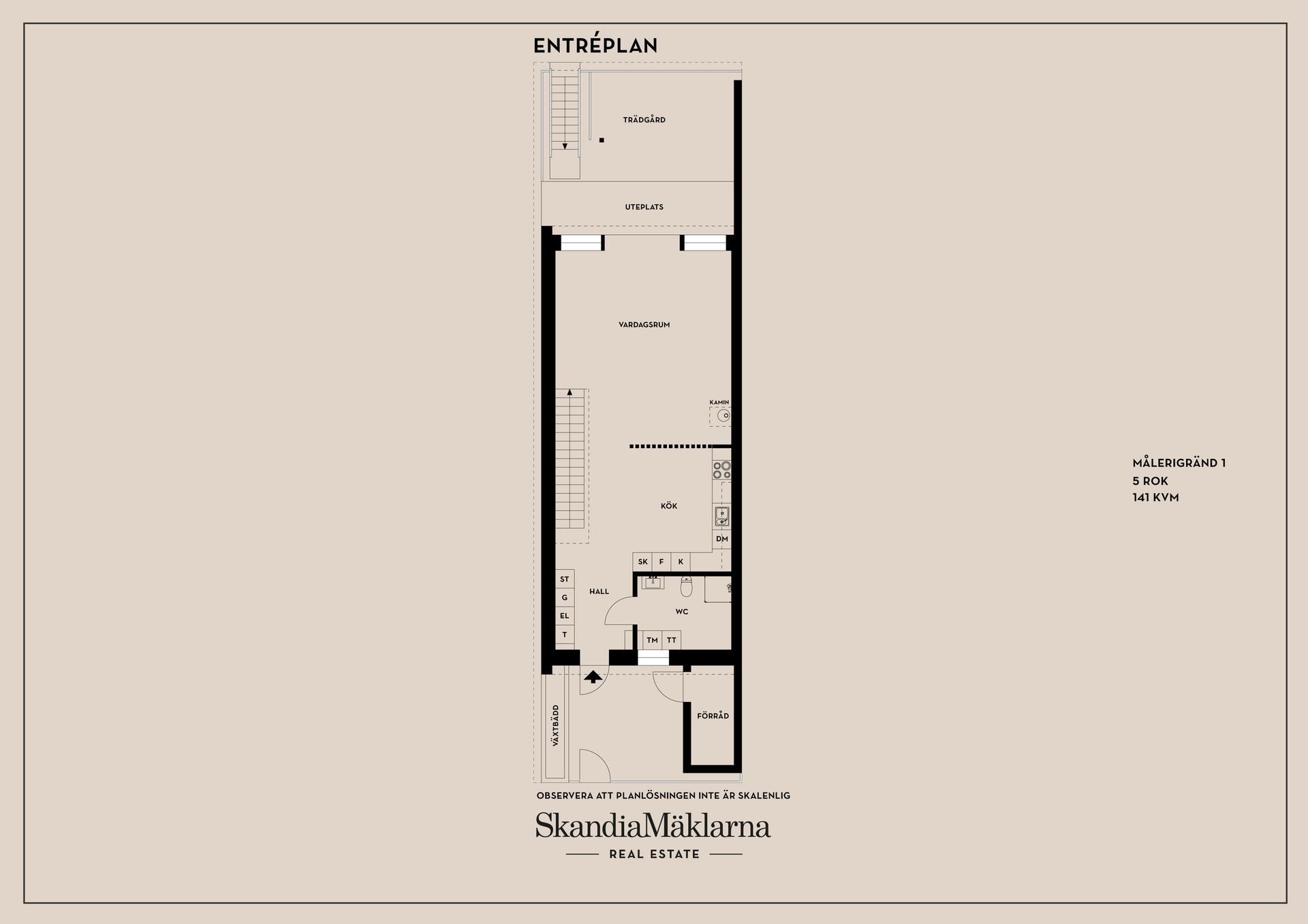 Radhus, Målerigränd 1, Vallastaden, Linköping