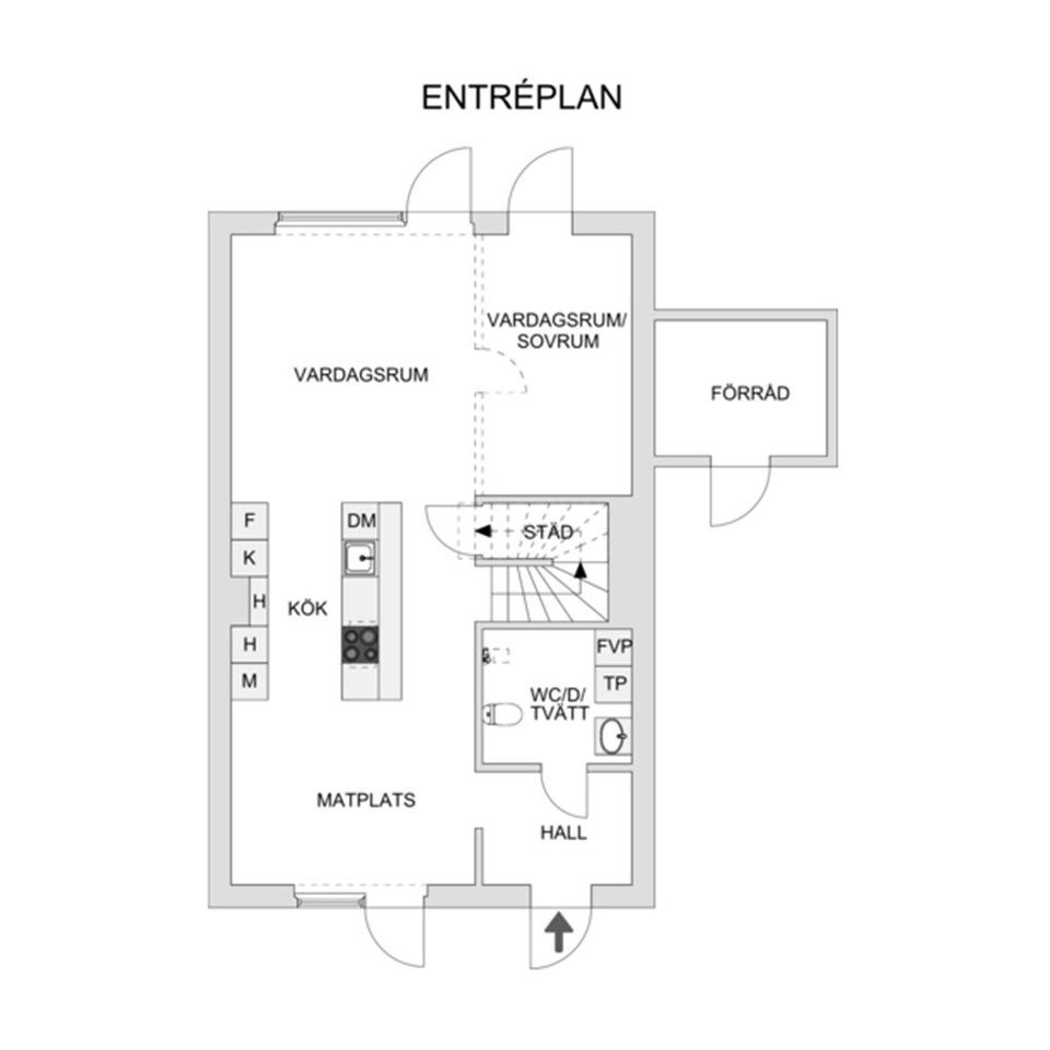 Radhus, Böljemolnsvägen 33, Fullerö Hage, Uppsala