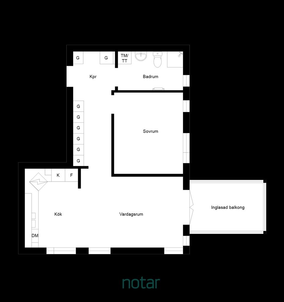 Bostadsrätt, Engelbrektsgatan 29, Vasastaden, Linköping
