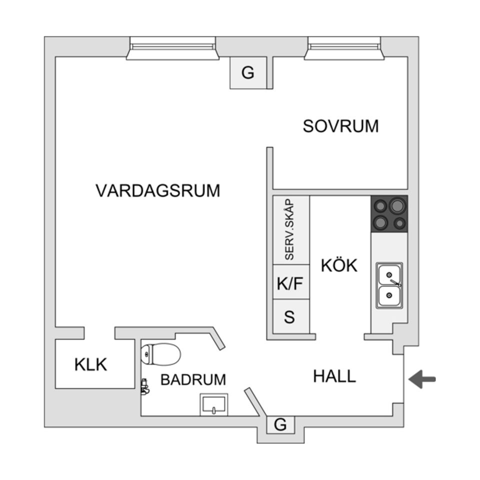 Bostadsrätt, Valhallavägen 22 A, 5tr, Vasastan Östermalm, Stockholm
