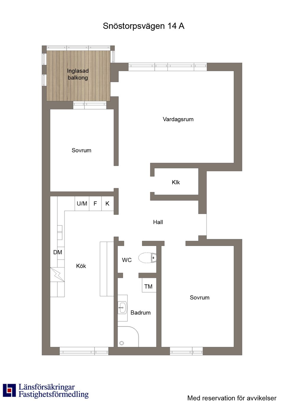Bostadsrätt, Snöstorpsvägen 14A, Centralt öster, Halmstad