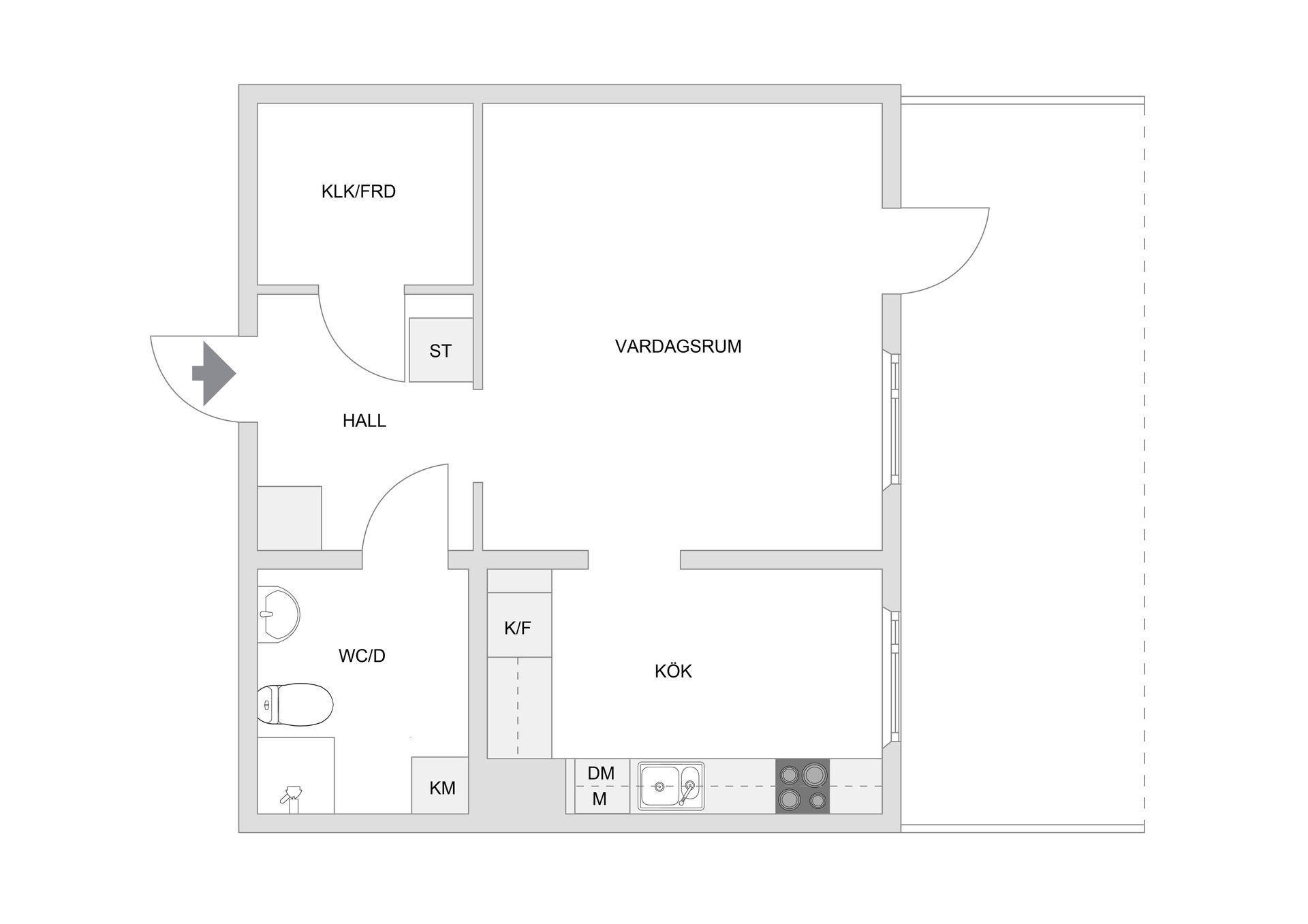 Bostadsrätt, Legendvägen 3, Kallhäll, Järfälla
