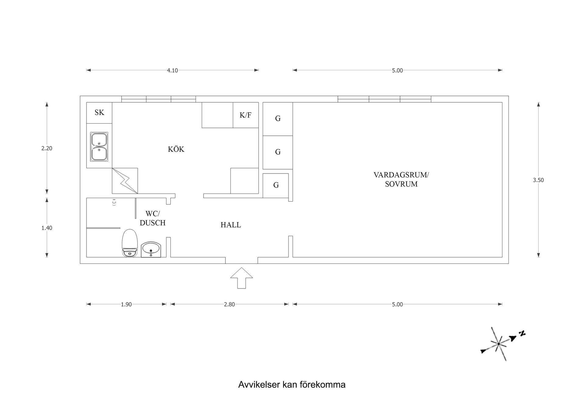 Bostadsrätt, Drottninggatan 61A, Centrum, Trollhättan