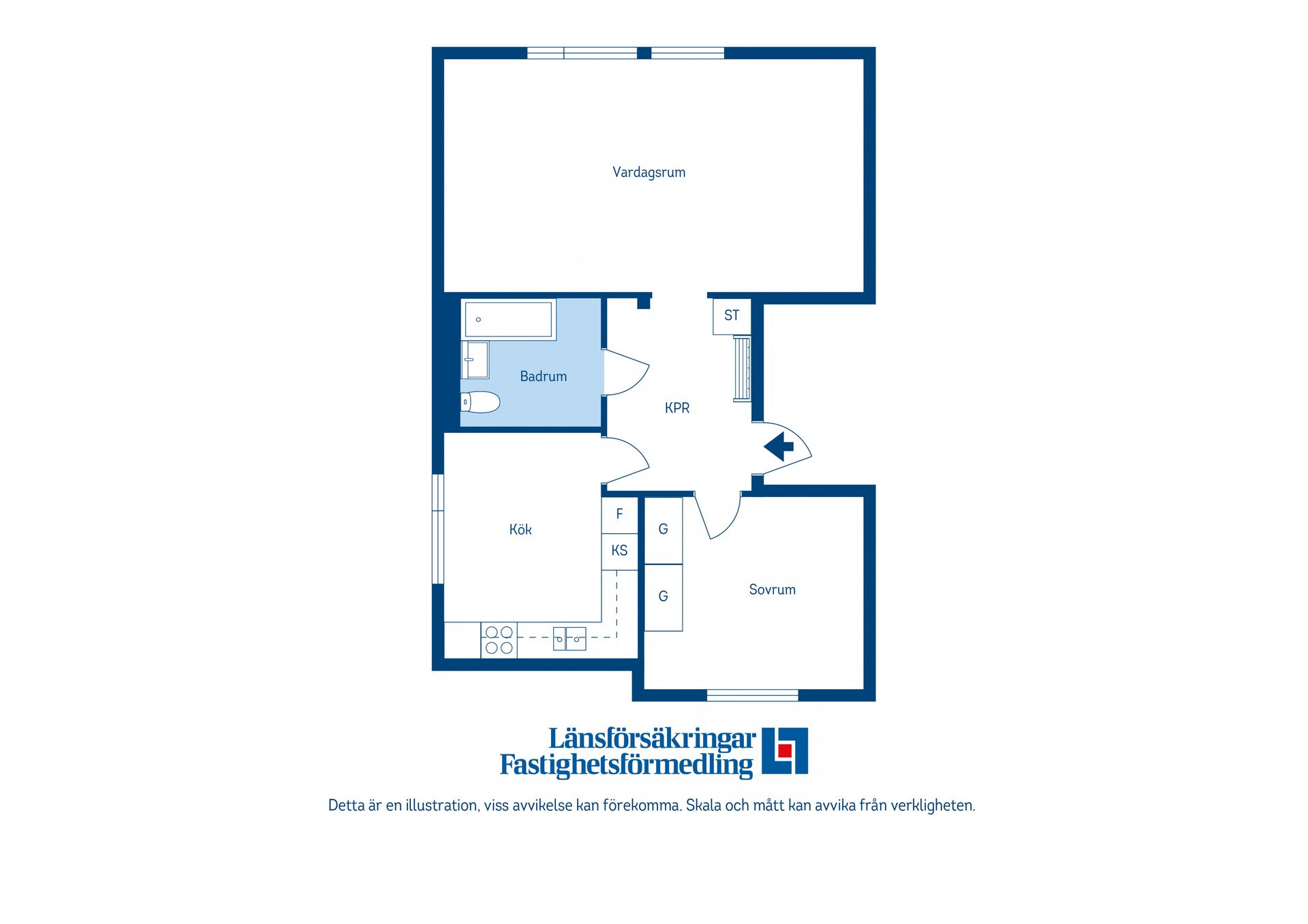 Bostadsrätt, Strandgatan 17B, Centrum, Skellefteå