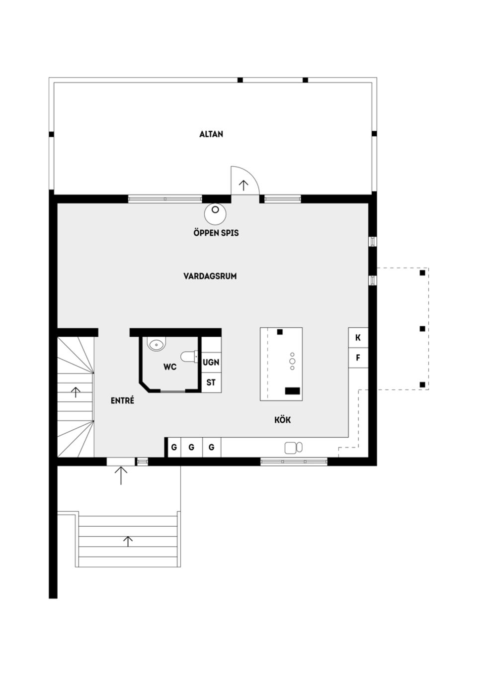 Villa, Engelbrektsvägen 171B, Haga, Vallentuna