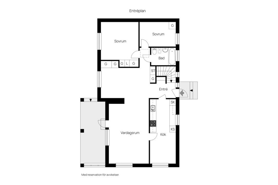Villa, Kungsbackavägen 50, Bollebygd