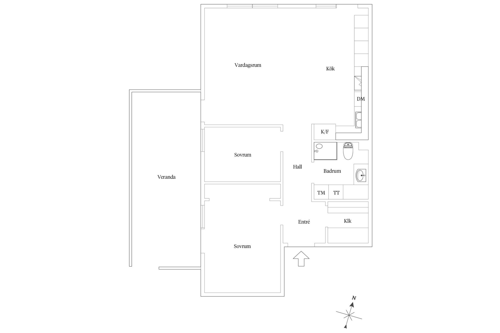 Bostadsrätt, Tingsgatan 41, Dammsvedjan, Borås