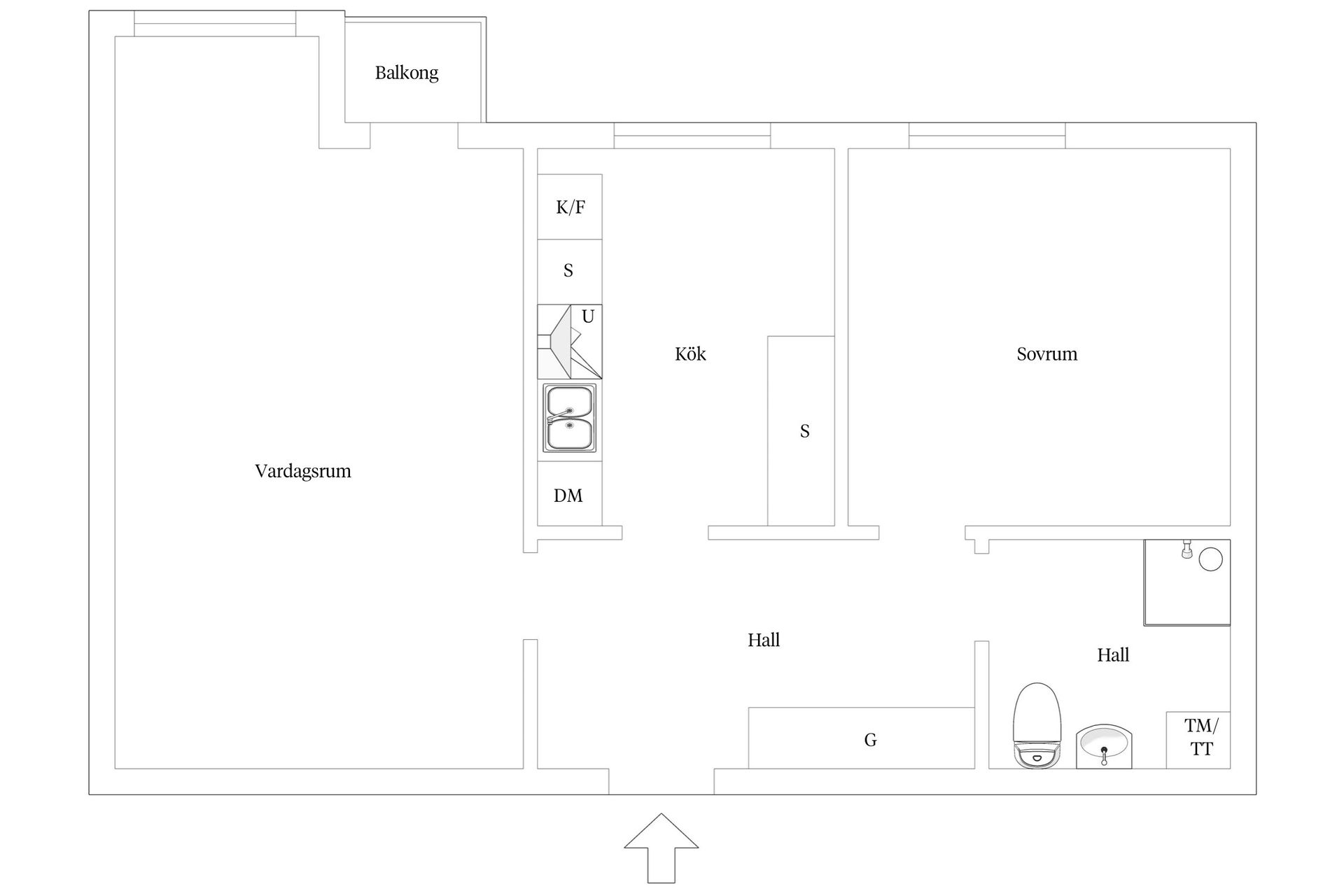 Bostadsrätt, Näsbychaussén 23B, Näsby, Kristianstad