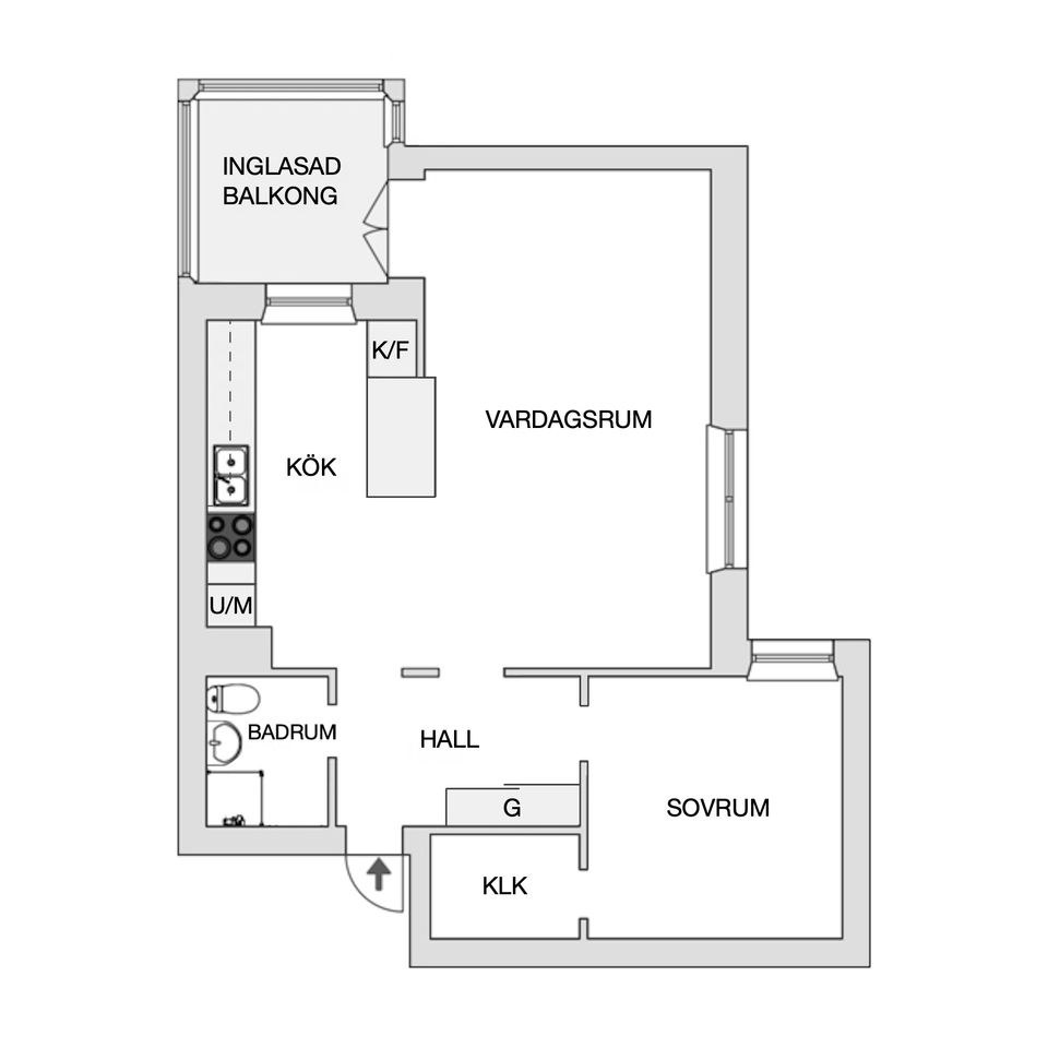 Bostadsrätt, Tåmarksgatan 4, Trandared, Borås