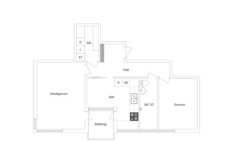 Bostadsrätt, Sörgårdsvägen 14, Ale