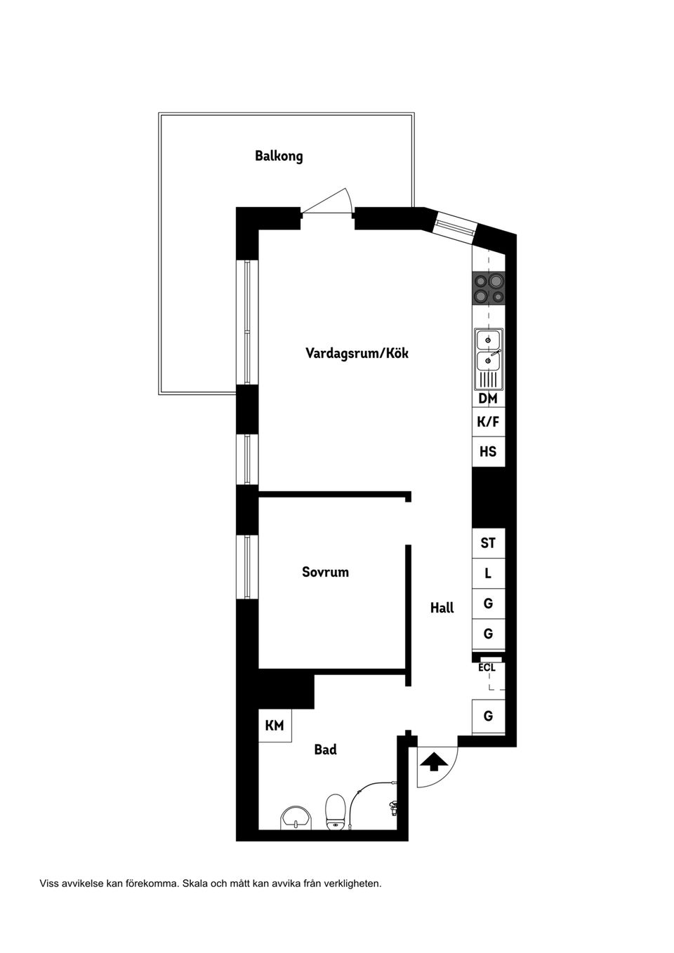 Bostadsrätt, Termikgatan 21A, Ladugårdsängen, Örebro