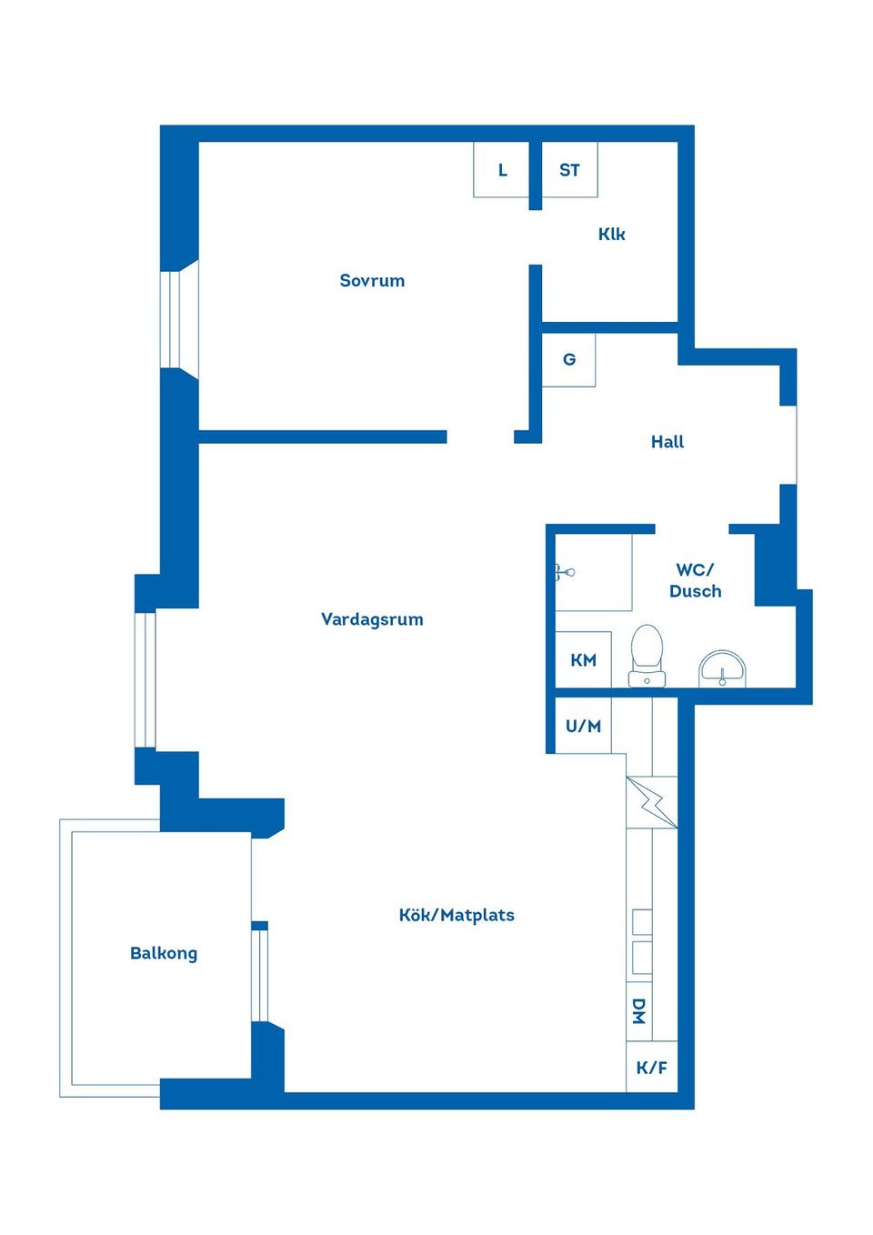 Bostadsrätt, Krouthéns gata 7, Vasastaden, Linköping