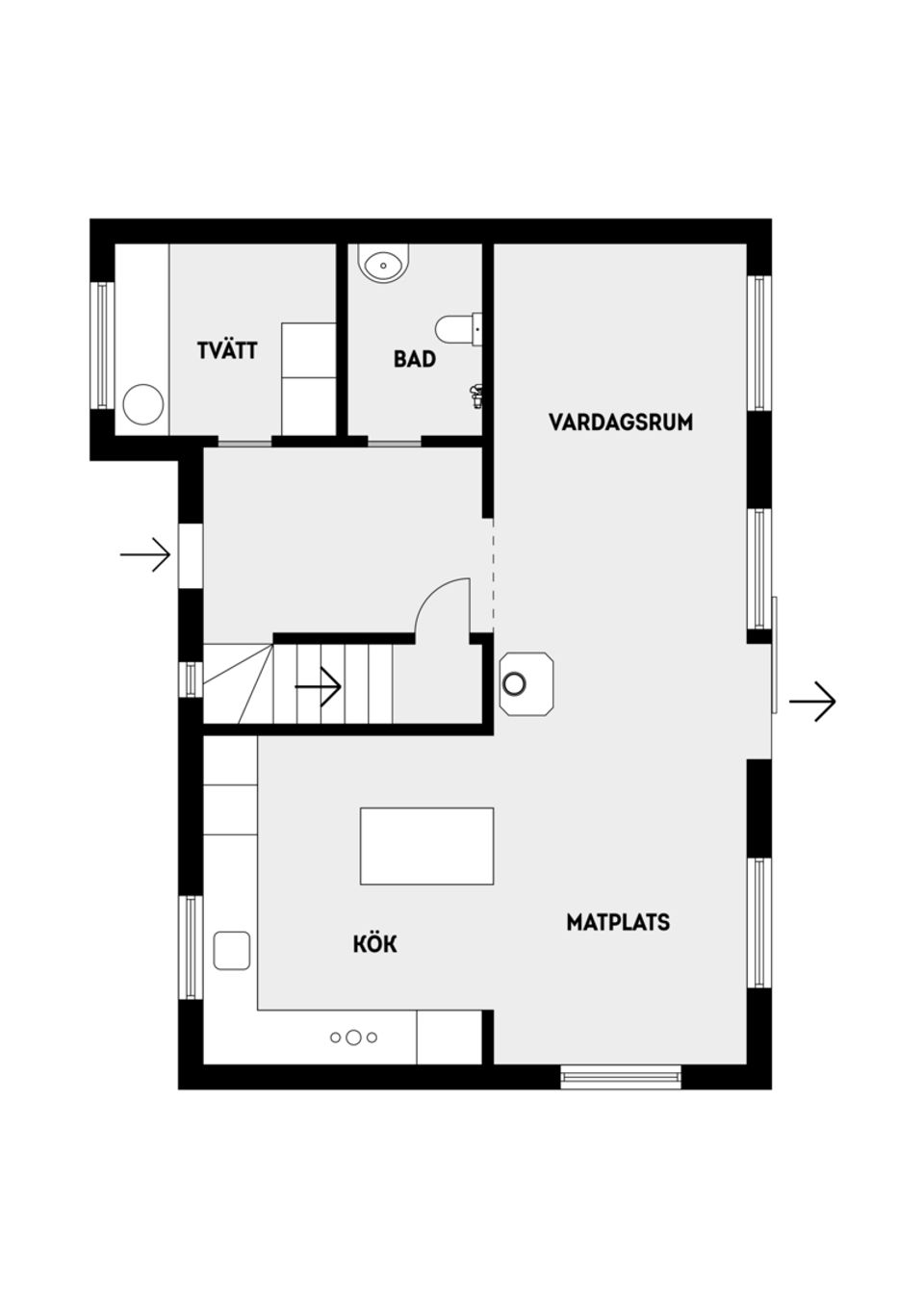Bostadsrätt, Radhus, Kavallerivägen 8C, Bällsta, Vallentuna
