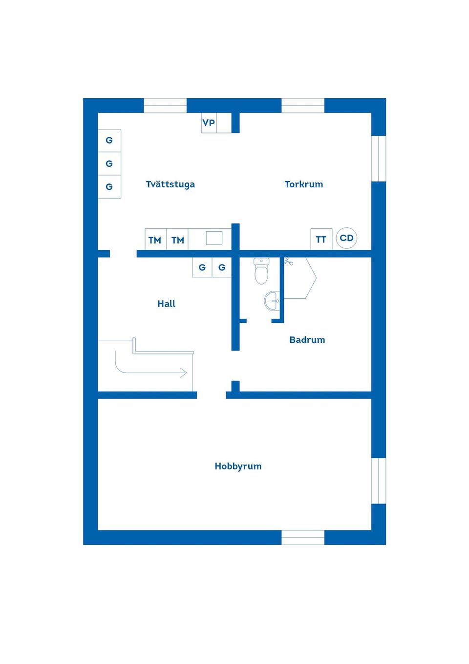 Villa, Bangårdsgatan 6, Hemsta, Gävle