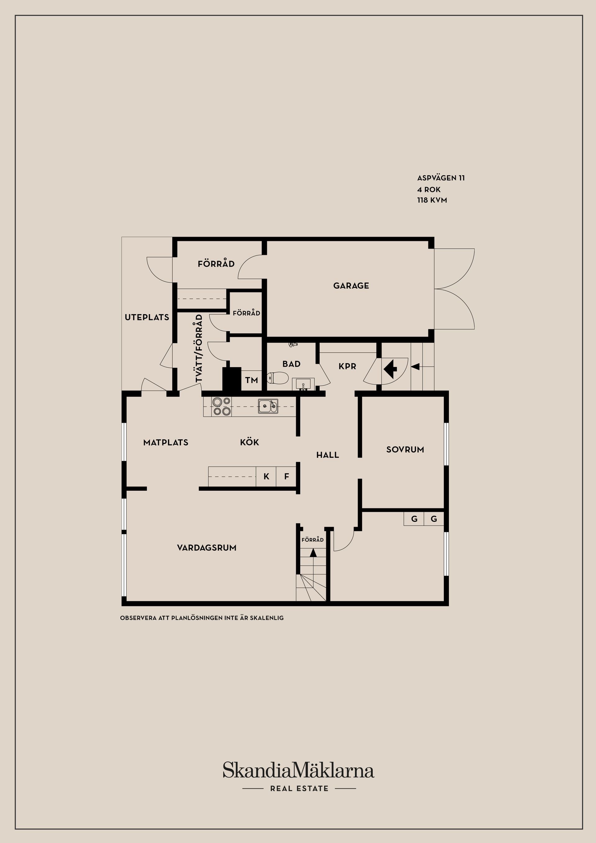 Radhus, Aspvägen 11, Vårsta, Botkyrka