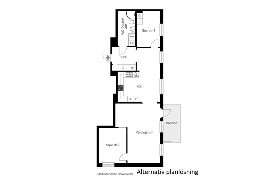 Bostadsrätt, Tomtebobarnens gata 25, vån 5/5, Annedal, Stockholm