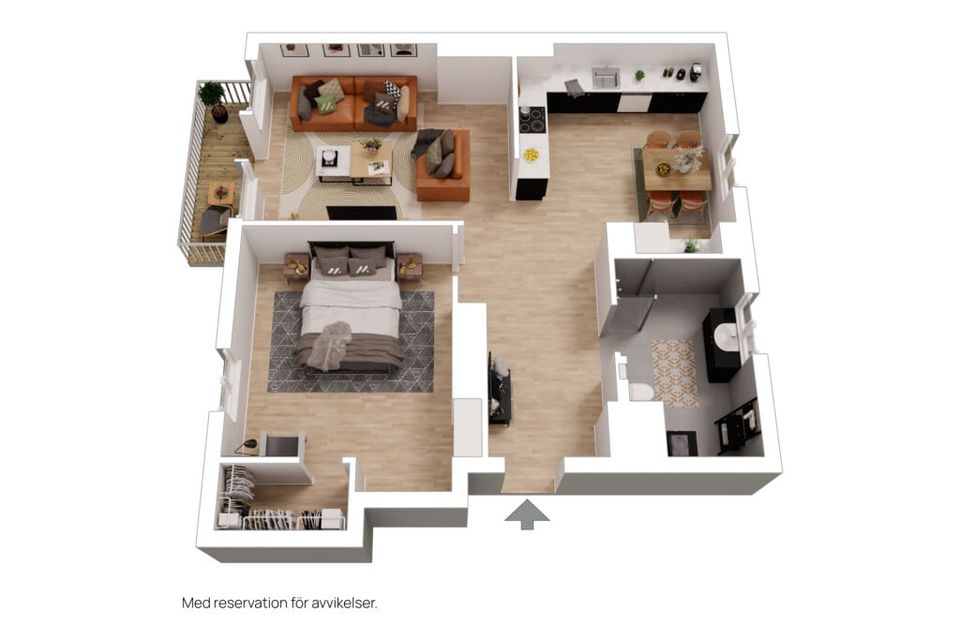 Bostadsrätt, Bielkegatan 4, Vasastan, Linköping