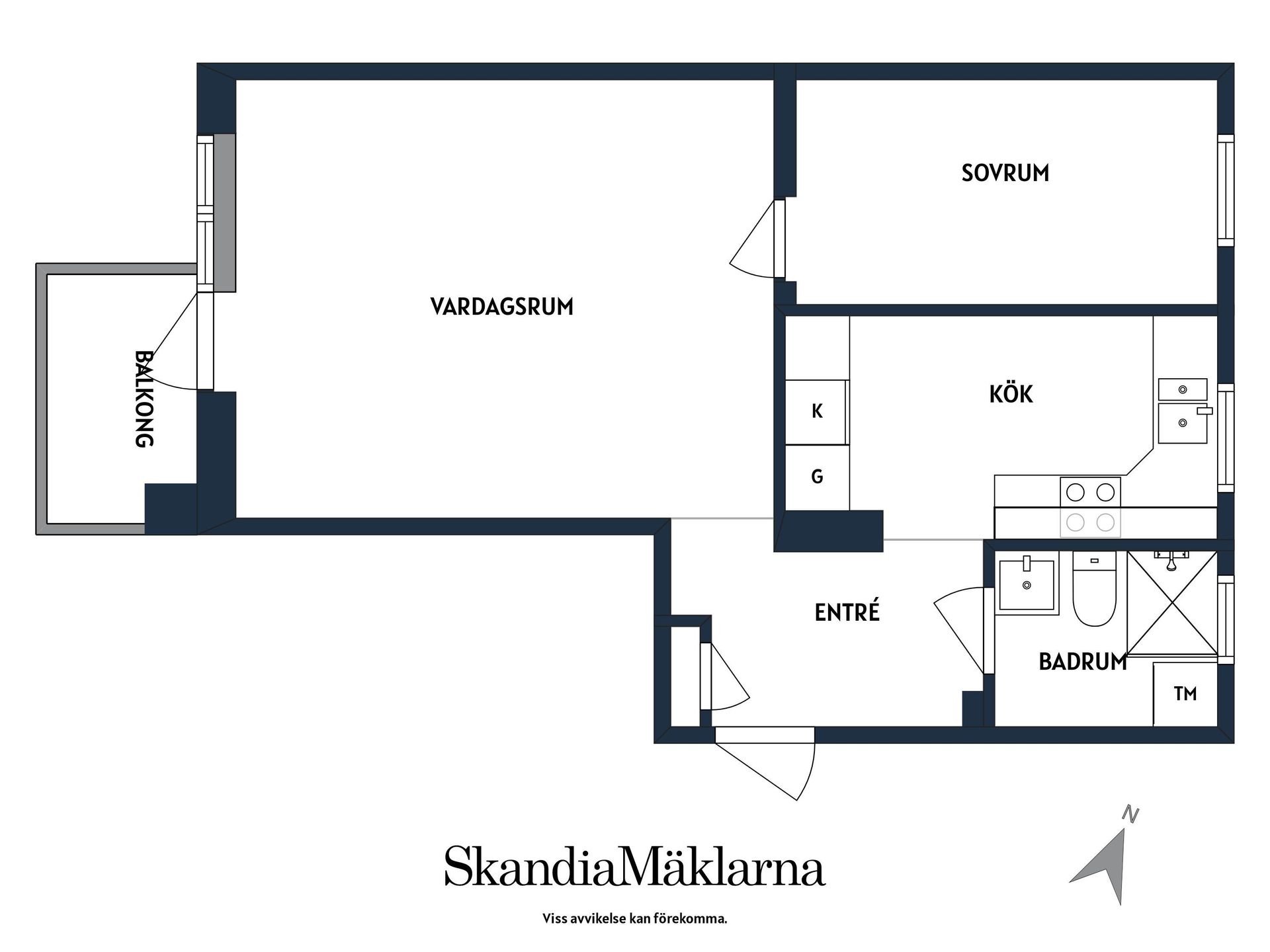 Bostadsrätt, Södertäljevägen 5A, Centrala Strängnäs, Strängnäs